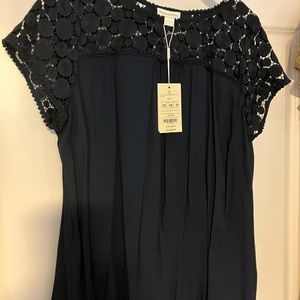 Monsoon navy top